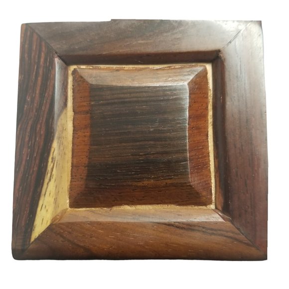 Handcrafted Wood Jewelry Box w/Hand-Painted Frog, A Colorful Storage Solution - Picture 9 of 16